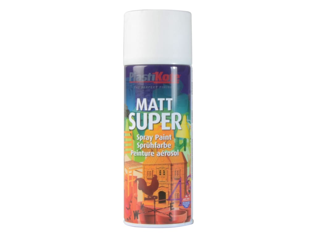 Matt Super Spray White 400ml