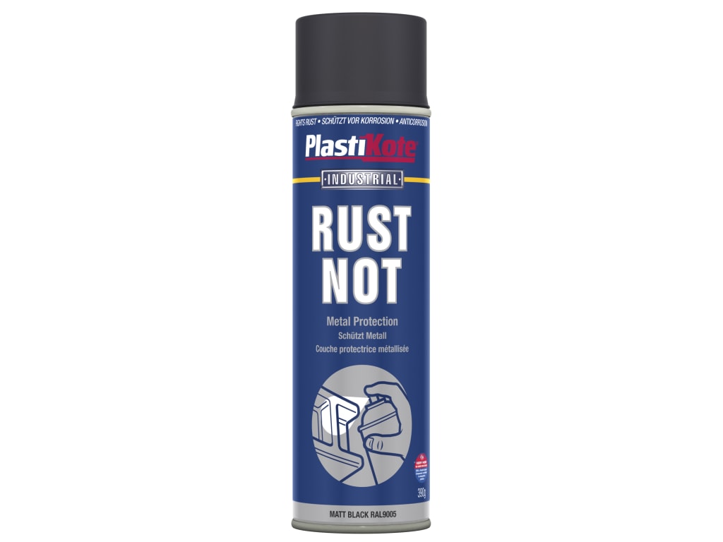 Rust Not Spray Matt Black 500ml