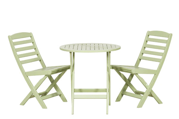 Porto Green 2 Seater Bistro Set, MorgansOsw