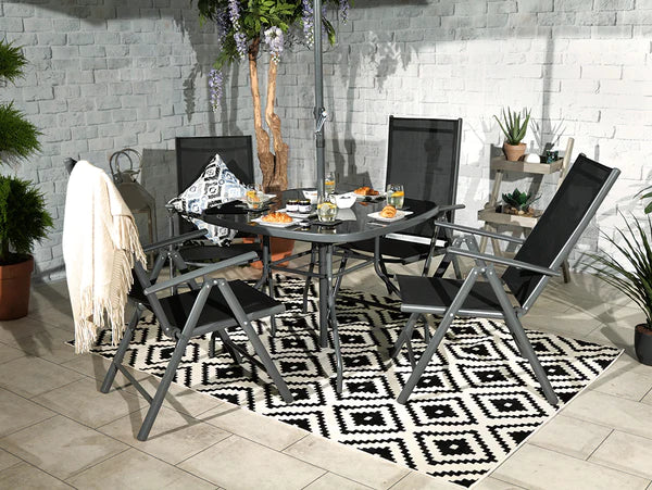 Rio 4 Seater Dining Set, MorgansOsw