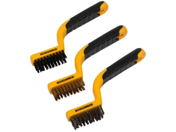 Narrow Wire Brush Set, 3 Piece