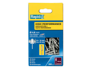 High Performance Rivets 4.8 x 25mm (Box 200)