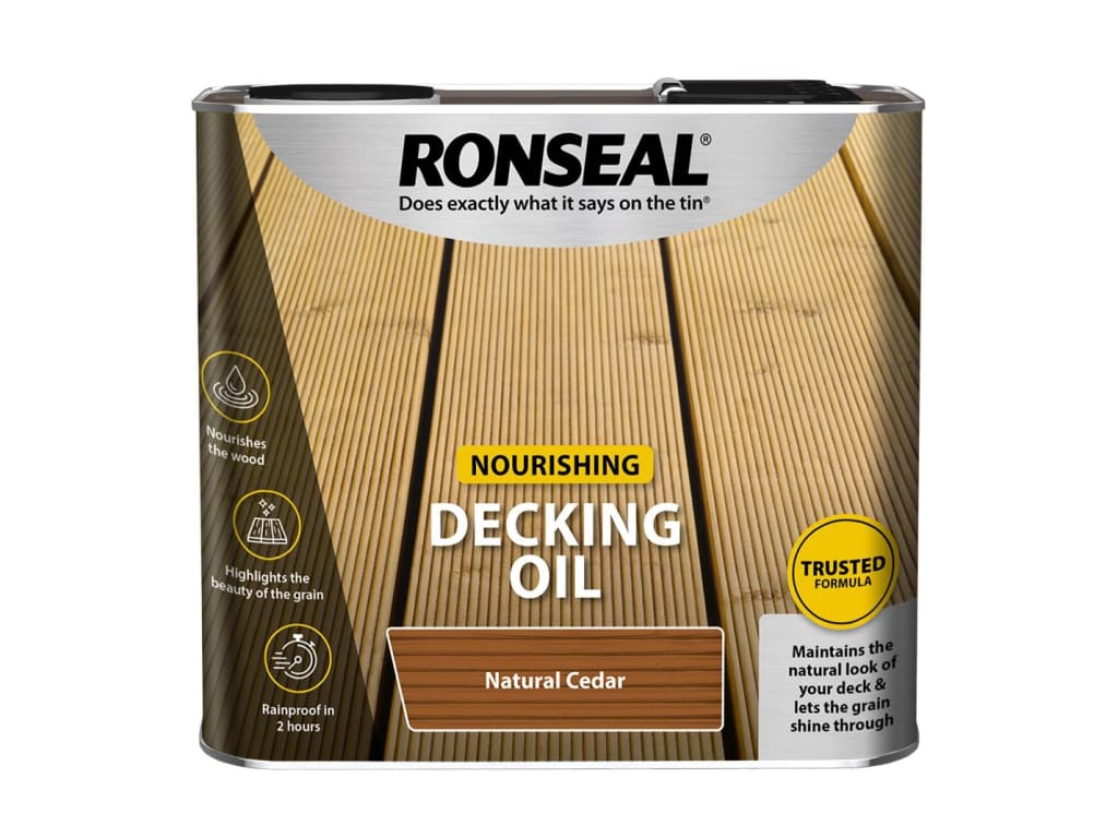 Decking Oil Natural Cedar 2.5 litre