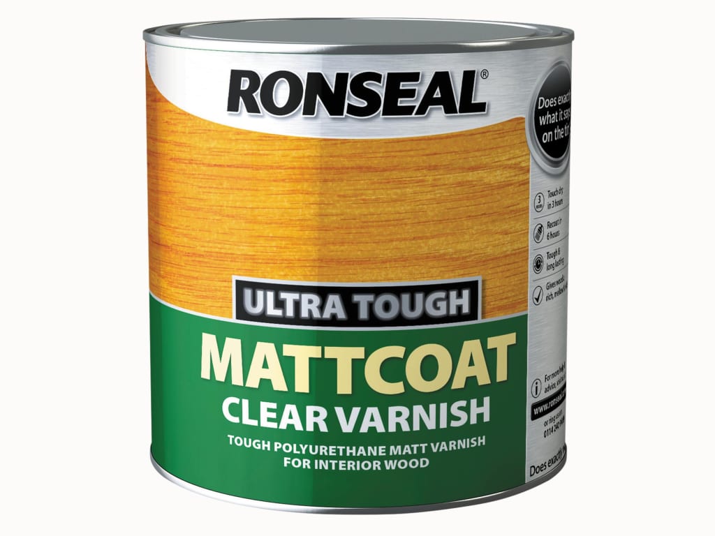 Ultra Tough Mattcoat Internal Clear Varnish 2.5 litre