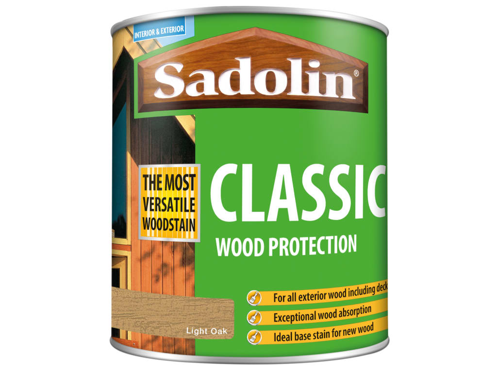 Classic Wood Protection Light Oak 1 litre