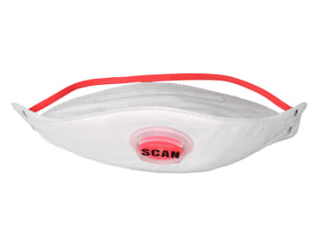 Tri Fold Valved Disposable Mask FFP3 (Pack 3)