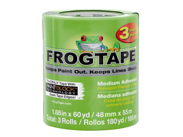 FrogTape® Multi-Surface Masking Tape 48mm x 55m (3 Pack)
