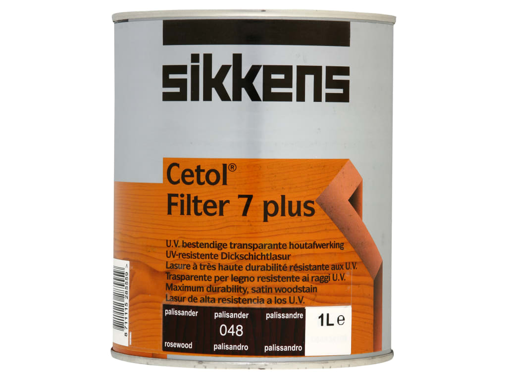 Cetol Filter 7 Plus Translucent Woodstain Rosewood 1 litre