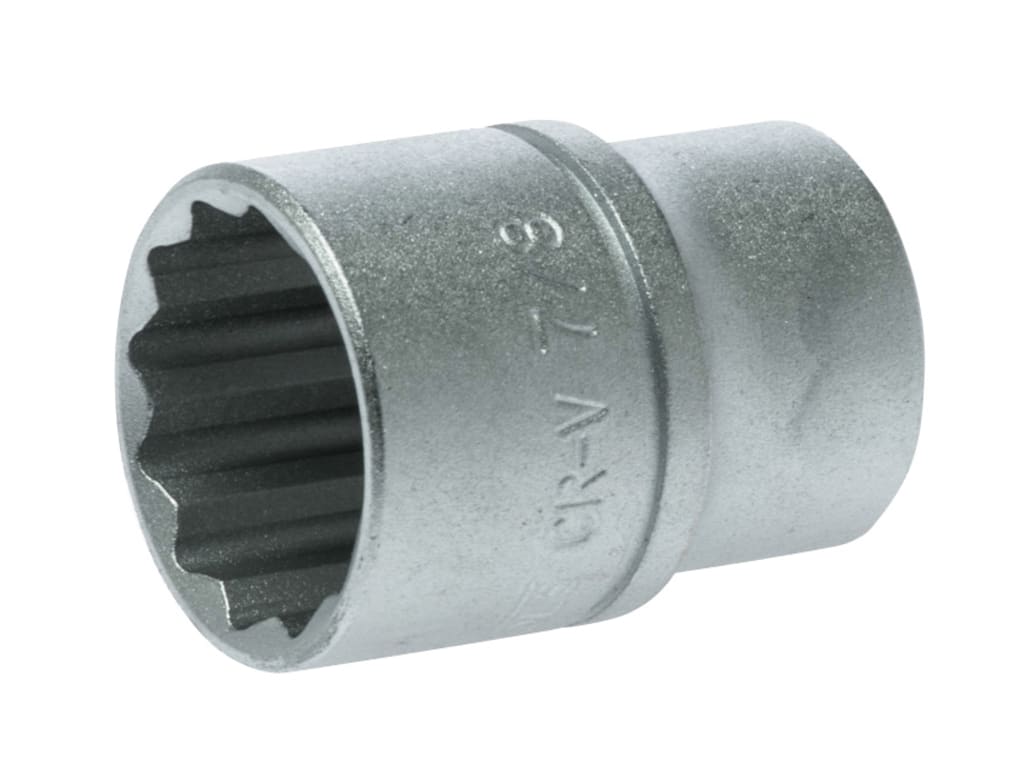Bi-Hexagon Socket 12-Point Regular A/F 1/2in Drive 7/8in
