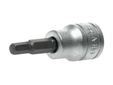 S2 Hex Socket Bit 3/8in Drive 5mm