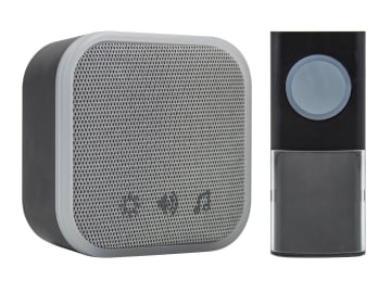 Plug-in Door Chime, Black