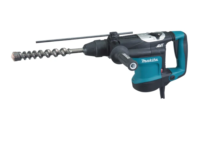 Makita rotary hammer drill on a white background