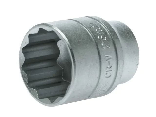 Bi-Hexagon Socket 12-Point 1/2in Drive 19mm