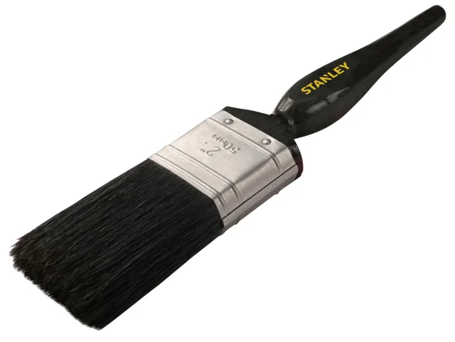 Stanley paint brush on a white background