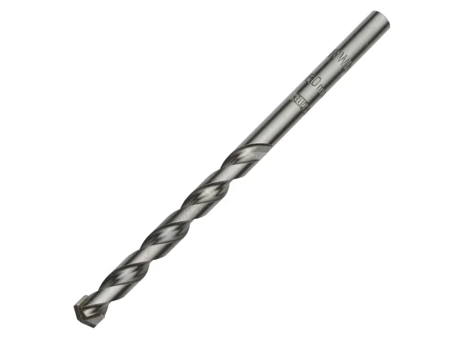 Drill bit on a white background