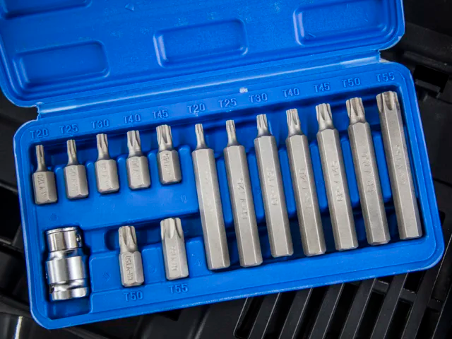 TORX Bit Set, 15 Piece