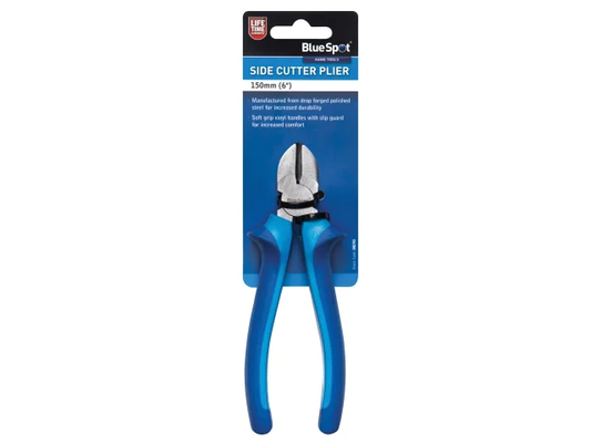 BlueSpirt side cutter pliers on a white background
