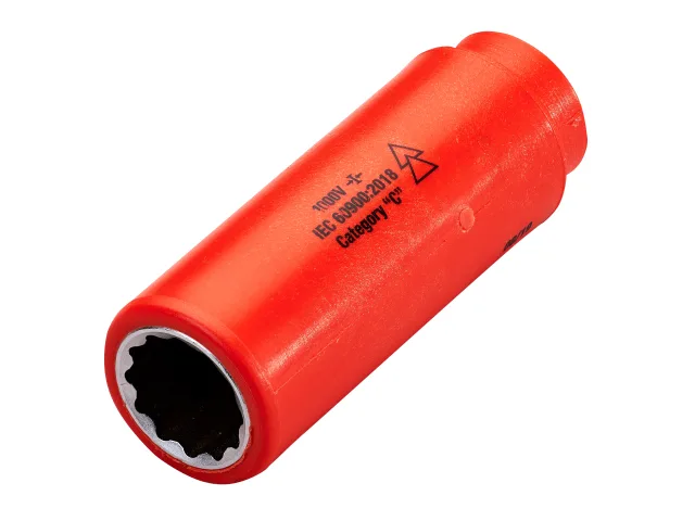 Insulated 1/2in Drive Deep Socket 22mm