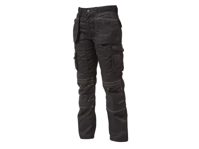 Black Holster Trousers Waist 32in Leg 31in