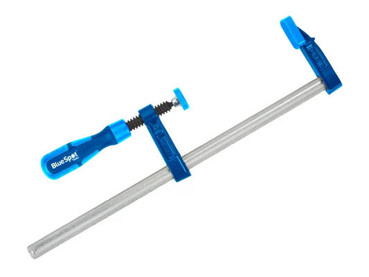 Blue and silver tool with 'BlueSpot' branding on a white background