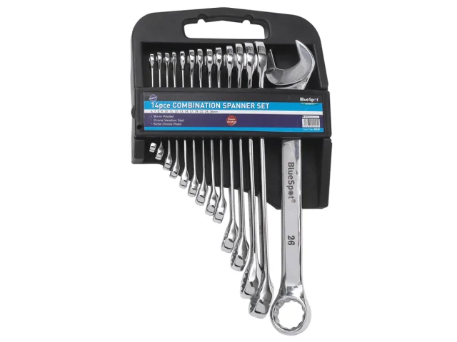 Combination Spanner Set, 14 Piece