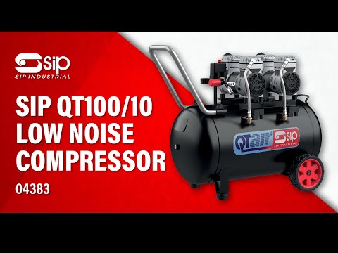 SIP QT 100/100 100ltr Low Noise Direct Drive Compressor