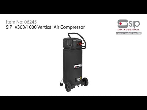 SIP V300/100 100ltr Vertical Direct Drive Compressor