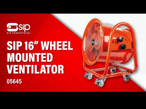 SIP 16" Wheel-Mounted Ventilator