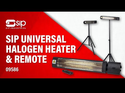 SIP Universal Halogen Heater with Remote Control