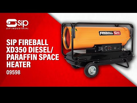 SIP FIREBALL XD350 Gear Pump Diesel/Paraffin Space Heater