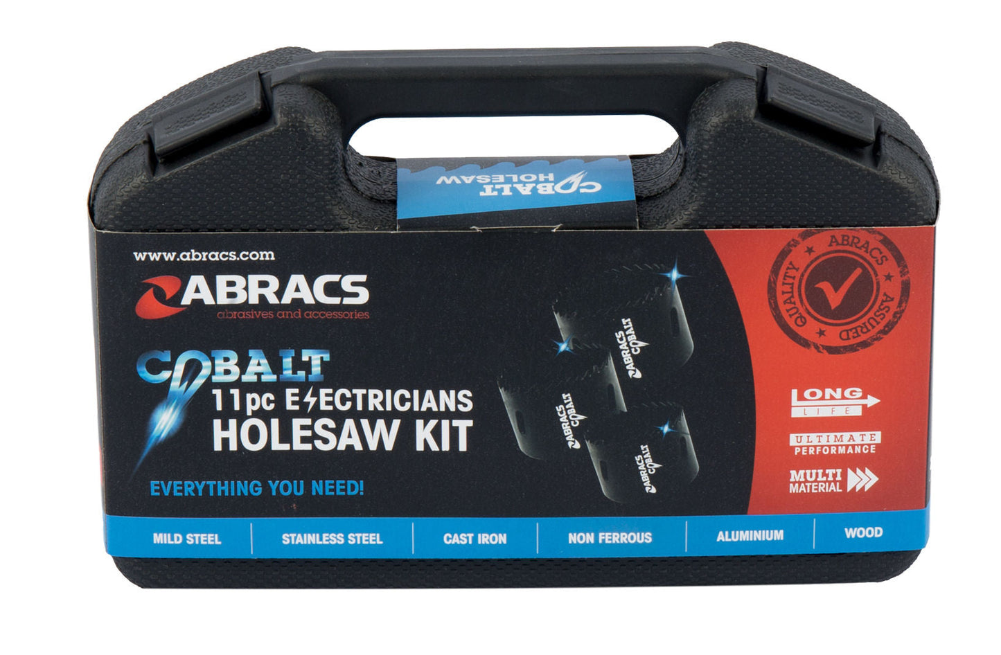 11 piece Electricians Holesaw Kit., Morgans OJ