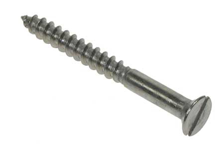 A2 St/St Woodscrews Slotted Csk Head DIN 97, Morgans OJ
