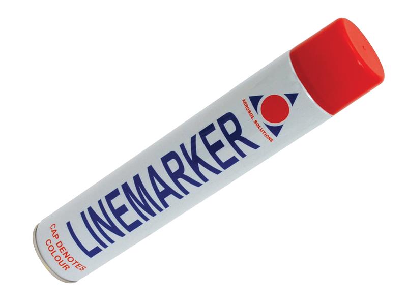 0902 Line Marking Spray Paint Red 750ml, Aerosol