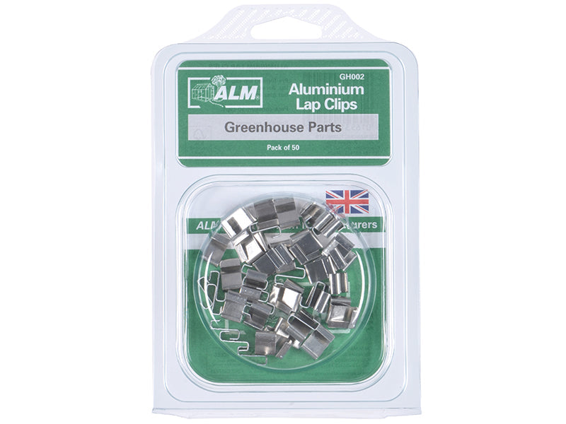 GH002 Z Lap Clips x 50, ALM Manufacturing