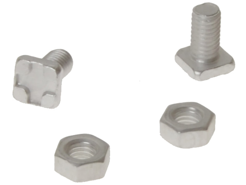 GH004 Square Glaze Bolts & Nuts Pack of 20, ALM Manufacturing