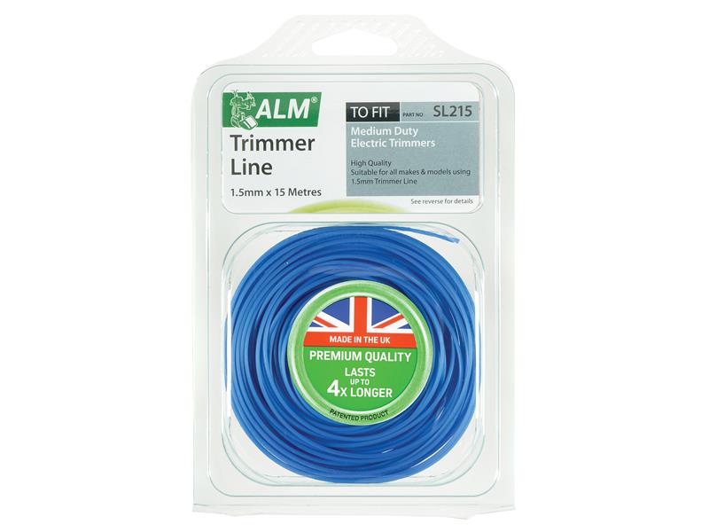 SL215 Medium-Duty Trimmer Line 1.5mm x 15m, ALM Manufacturing