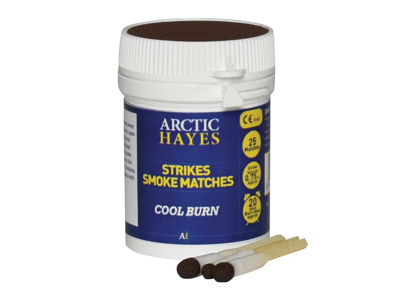 'Strikes' Smoke Matches (Tub 25), Arctic Hayes