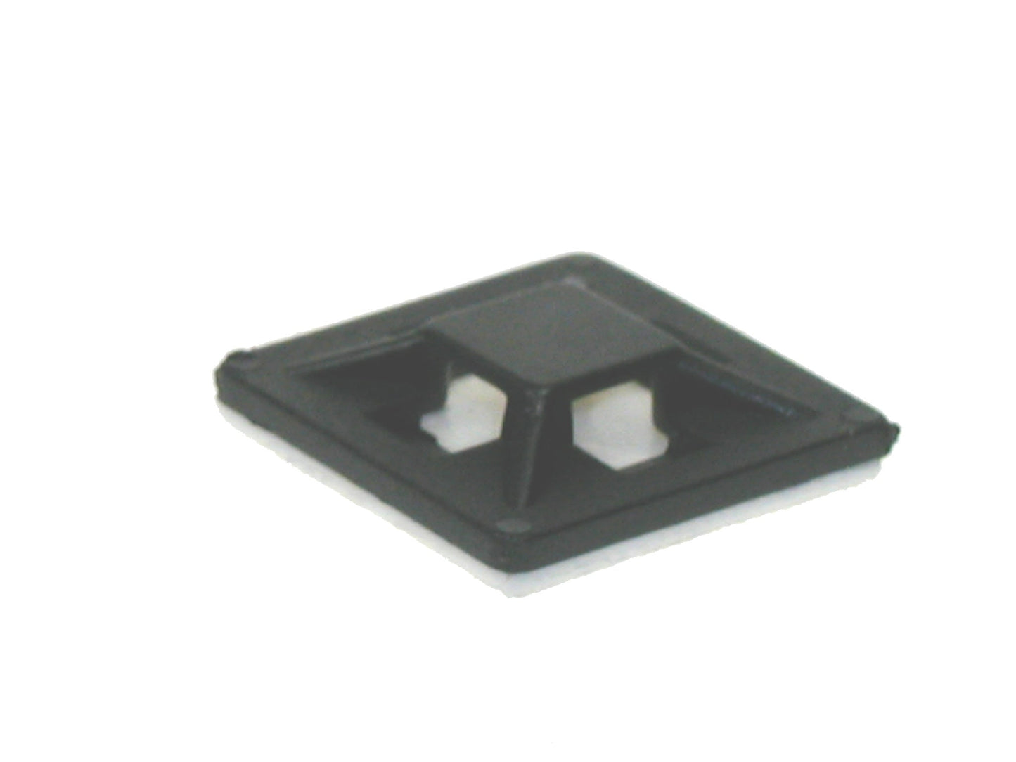 Black Adhesive Bases. For use with cable ties., Morgans OJ