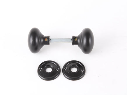 Black Antique Ball Rim KnobEXB - KX925, Morgans OJ