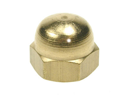 Brass Dome Nuts DIN 1587, Morgans OJ