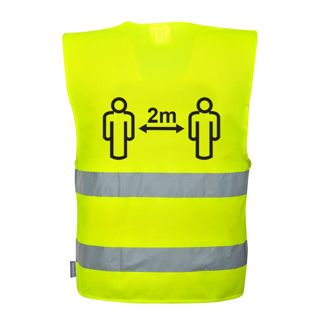 Hi-Vis Social Distancing Vest 2m, Morgans PW