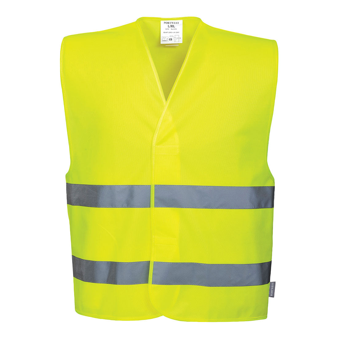 Hi-Vis Two Band Vest, Morgans PW