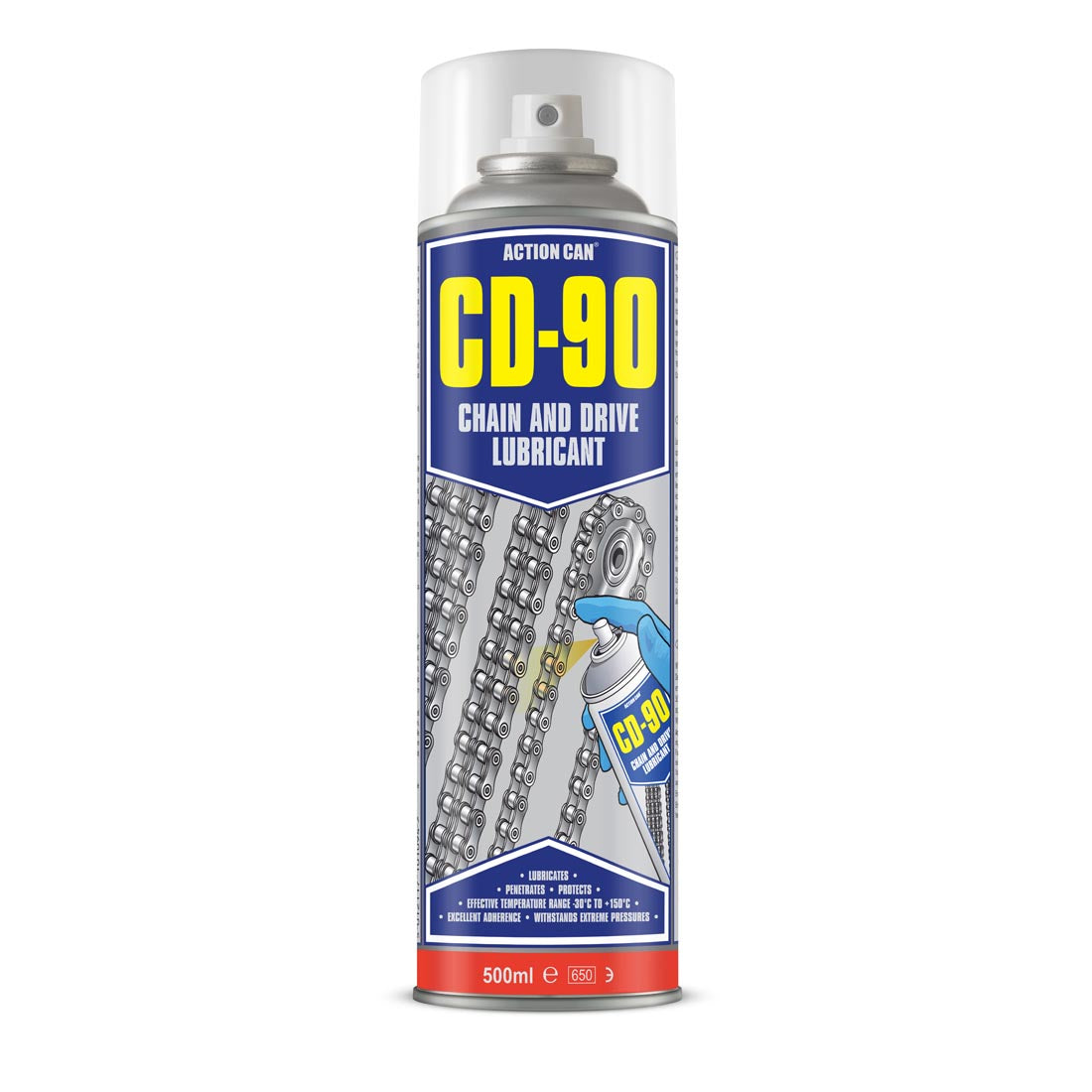 Carton of 15 CD90 Chain & Drive Lubricant 500ml, Morgans OJ