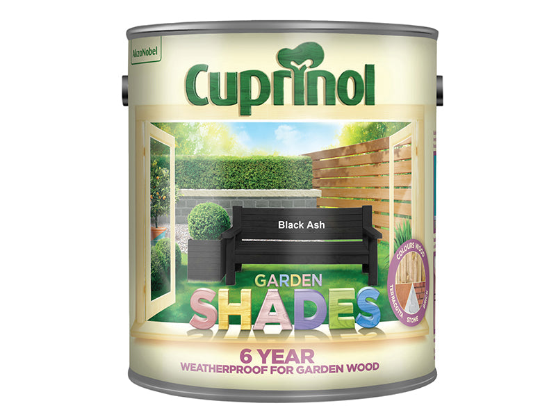 Garden Shades Black Ash 2.5 litre, Cuprinol