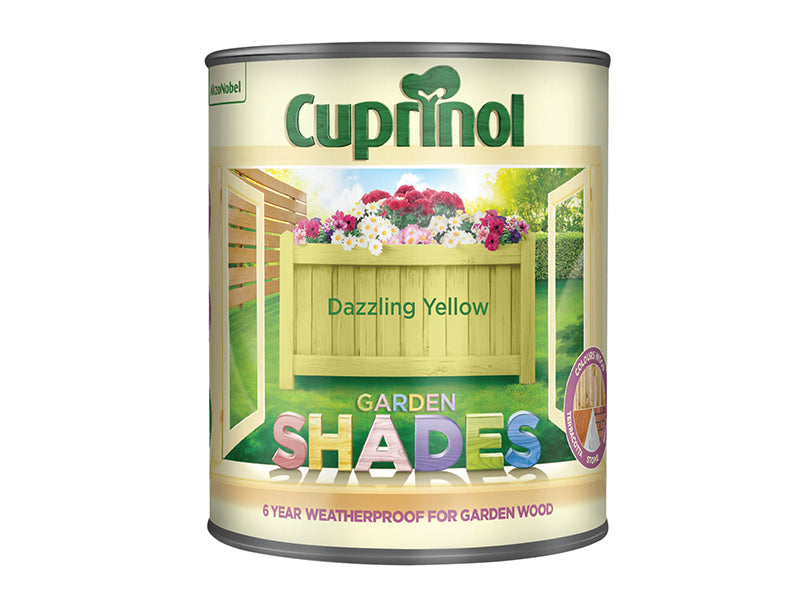 Garden Shades Dazzling Yellow 1 litre, Cuprinol