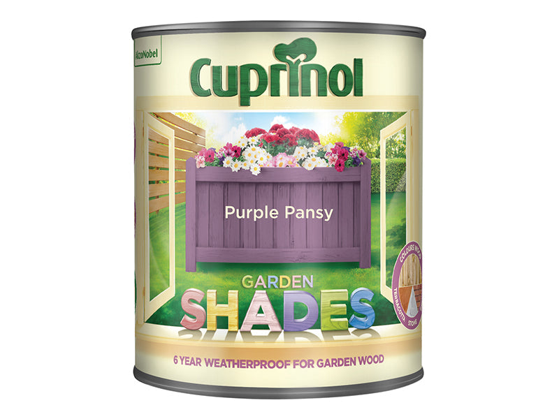 Garden Shades Purple Pansy 1 litre, Cuprinol