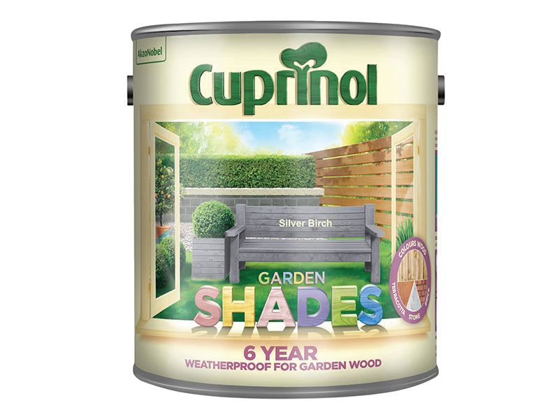Garden Shades Silver Birch 2.5 litre, Cuprinol