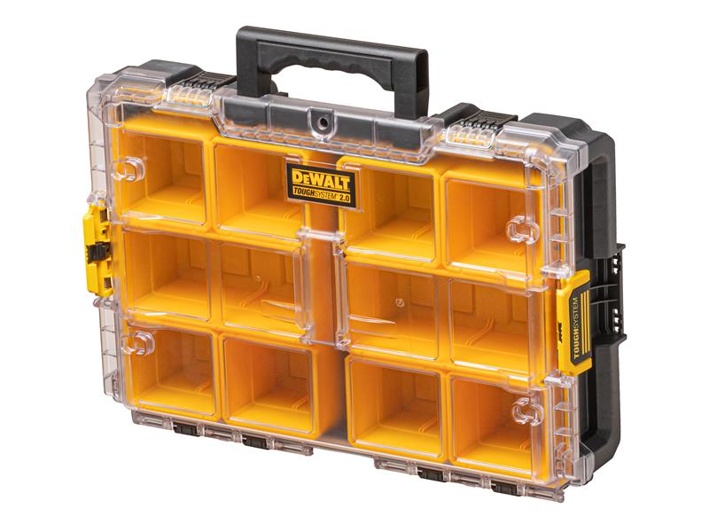 DS100 TOUGHSYSTEM™ 2.0 Toolbox with Clear Lid, DEWALT