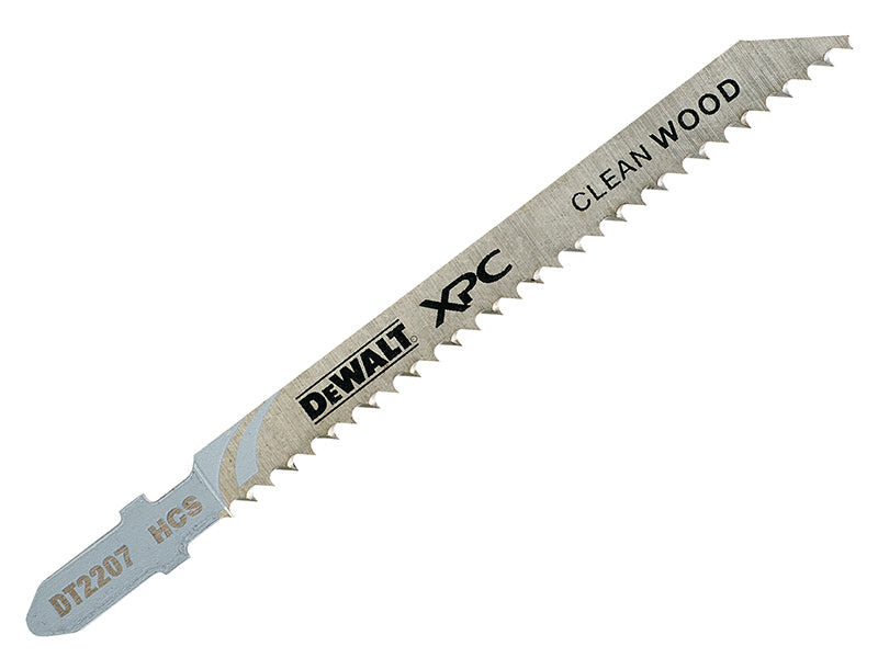 XPC HCS Wood Jigsaw Blades Pack of 5 T101BR, DEWALT