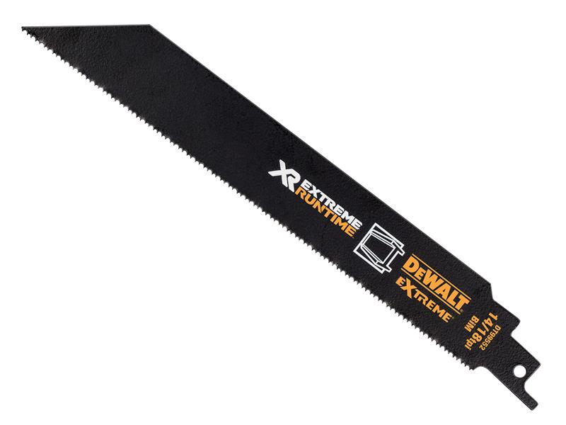 XR Metal Reciprocating Blade 203mm 14/18 TPI Pack of 5, DEWALT
